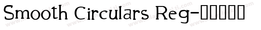 Smooth Circulars Reg字体转换